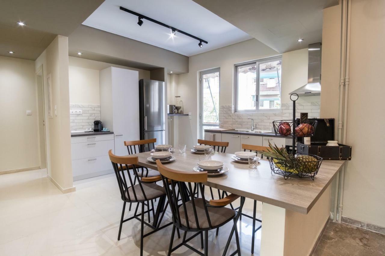 Comfy Apartment Of 104 M² Near Metro! Athen Eksteriør bilde