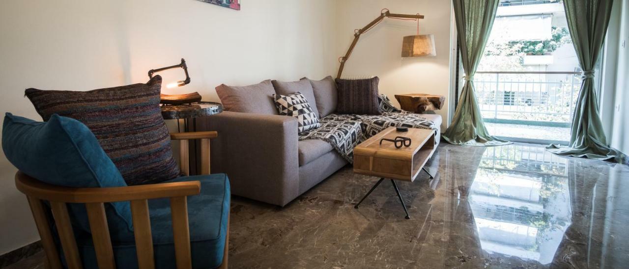 Comfy Apartment Of 104 M² Near Metro! Athen Eksteriør bilde