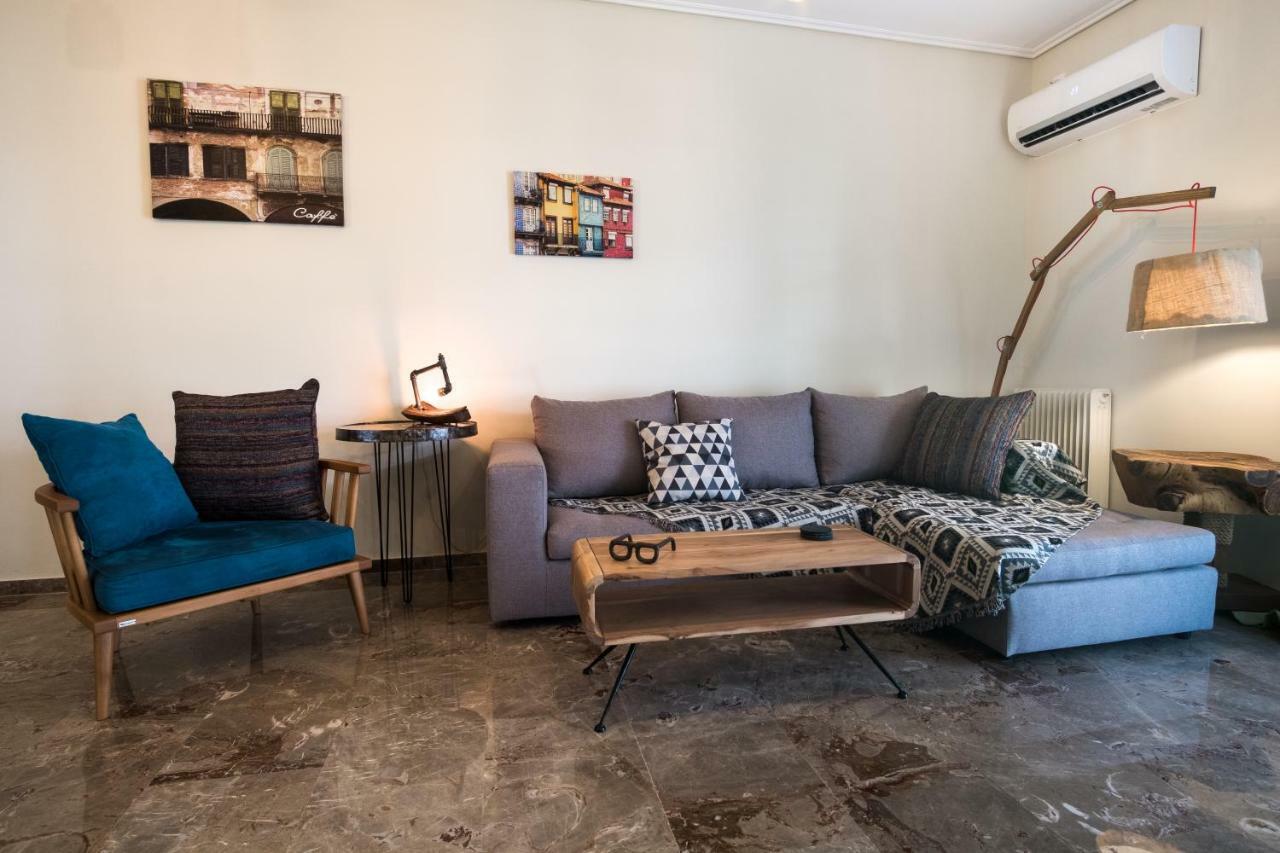 Comfy Apartment Of 104 M² Near Metro! Athen Eksteriør bilde