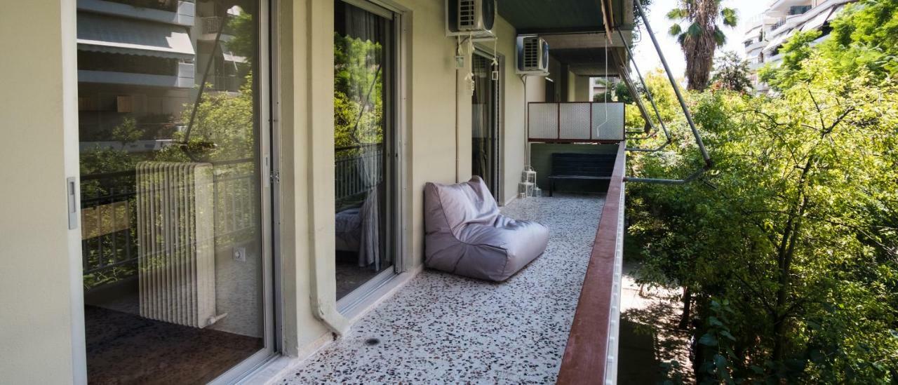 Comfy Apartment Of 104 M² Near Metro! Athen Eksteriør bilde
